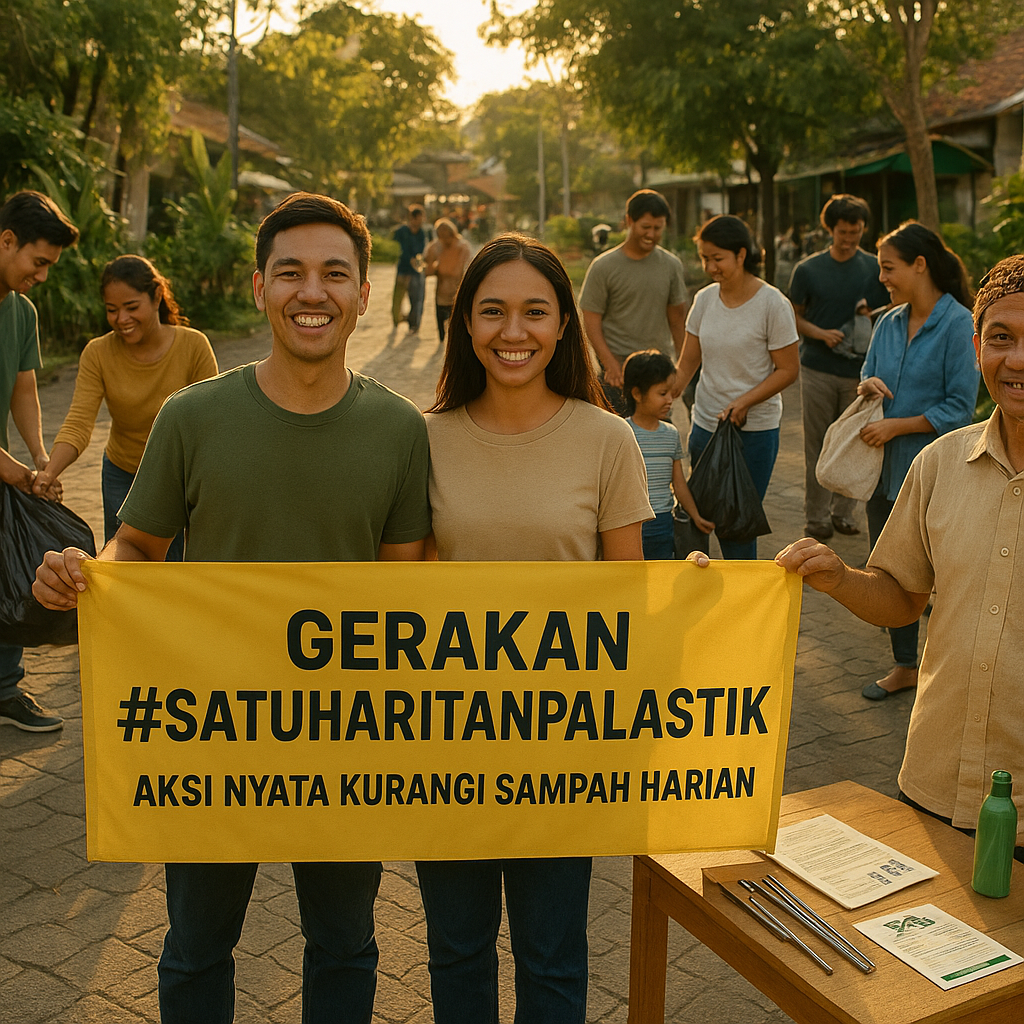 Gerakan #SatuHariTanpaPlastik: Aksi Nyata Kurangi Sampah Harian