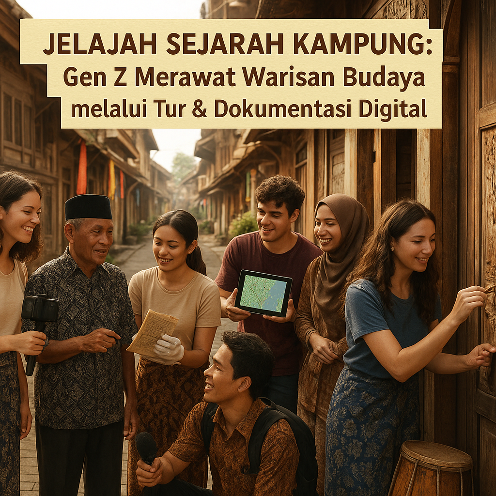Jelajah Sejarah Kampung: Gen Z Merawat Warisan Budaya melalui Tur & Dokumentasi Digital