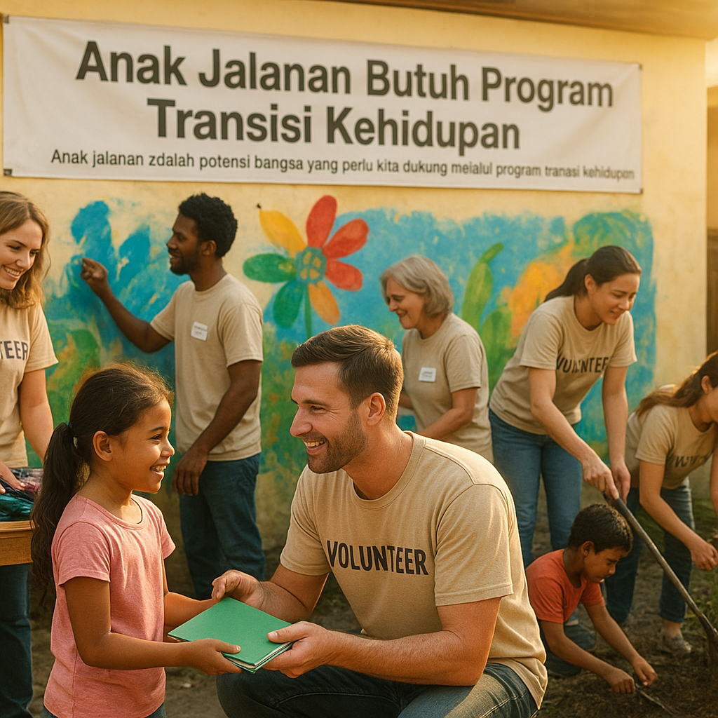 Anak Jalanan Butuh Program Transisi Kehidupan