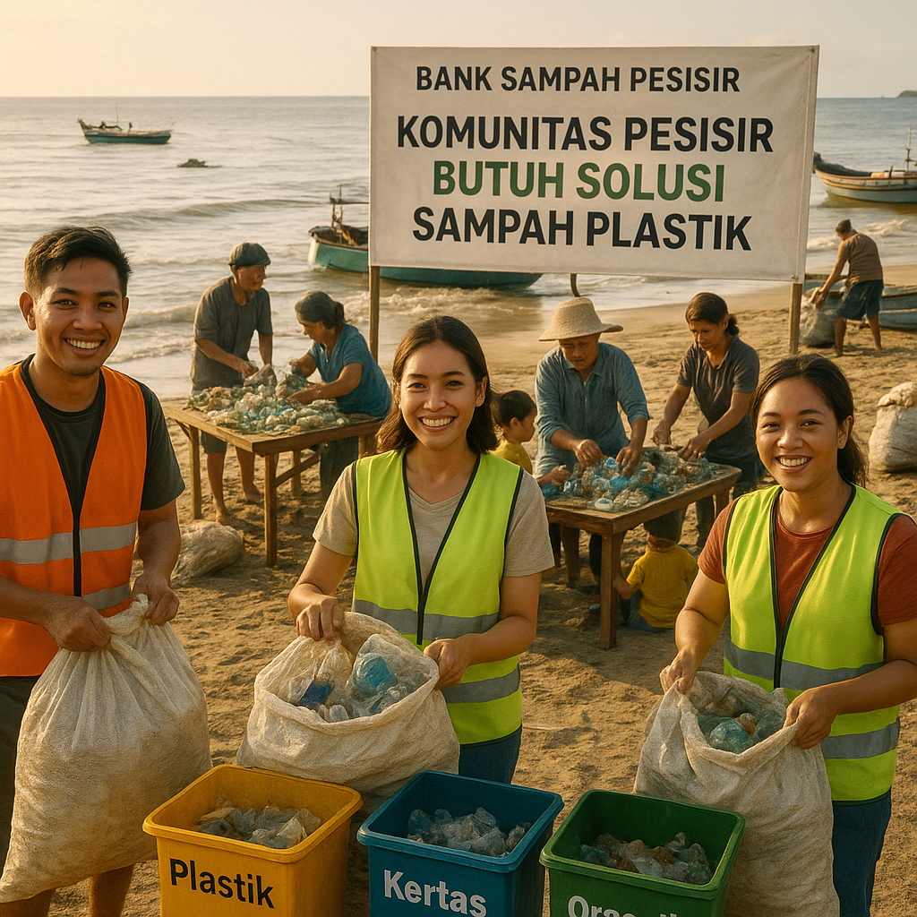 Komunitas Pesisir Butuh Solusi Sampah Plastik