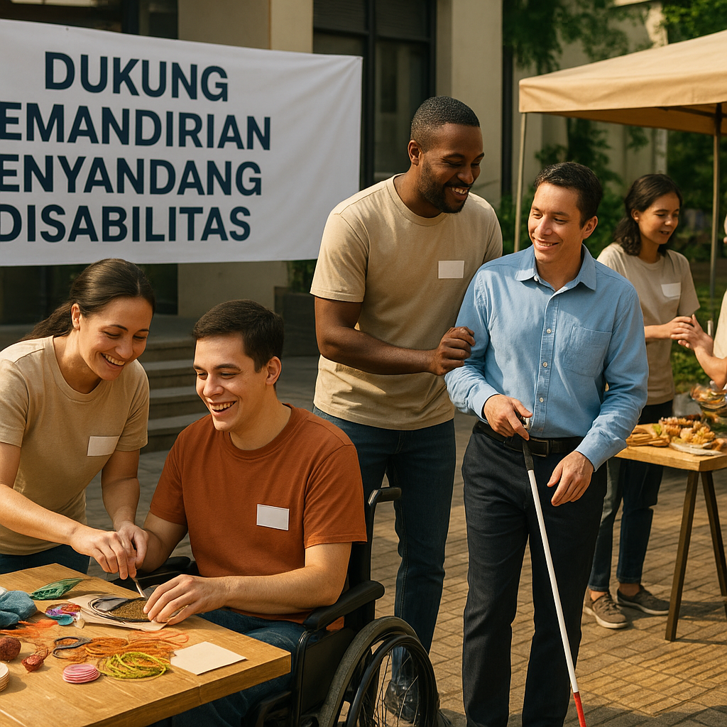 Dukung Kemandirian Penyandang Disabilitas: Program Pelatihan Keterampilan dan Pendampingan