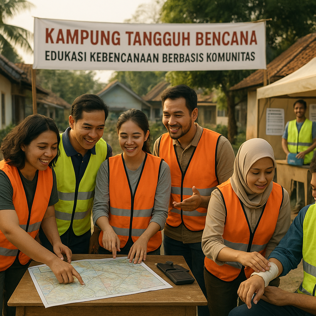 Kampung Tangguh Bencana: Edukasi Kebencanaan Berbasis Komunitas