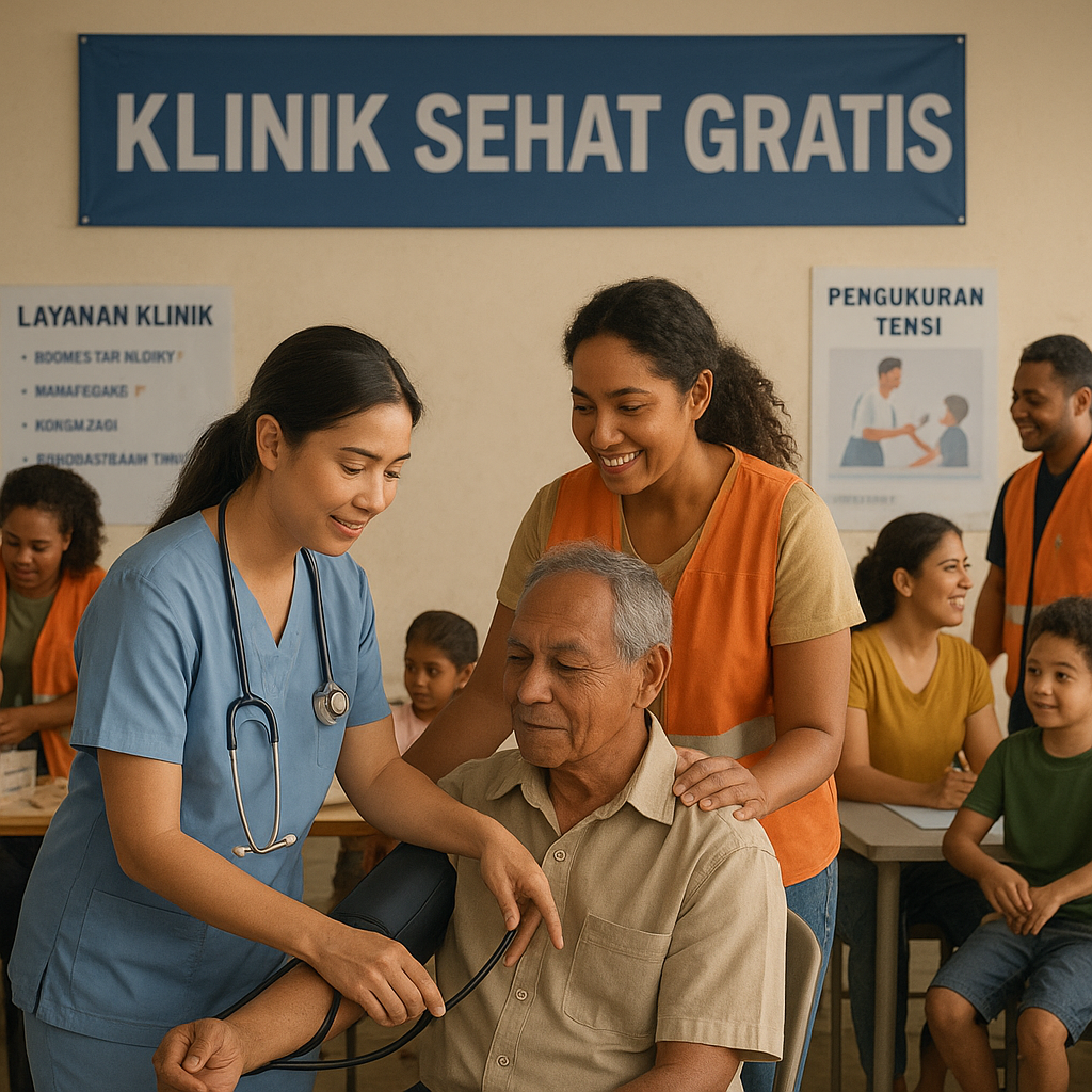 Klinik Sehat Gratis: Layanan Kesehatan Dasar untuk Warga Tidak Mampu