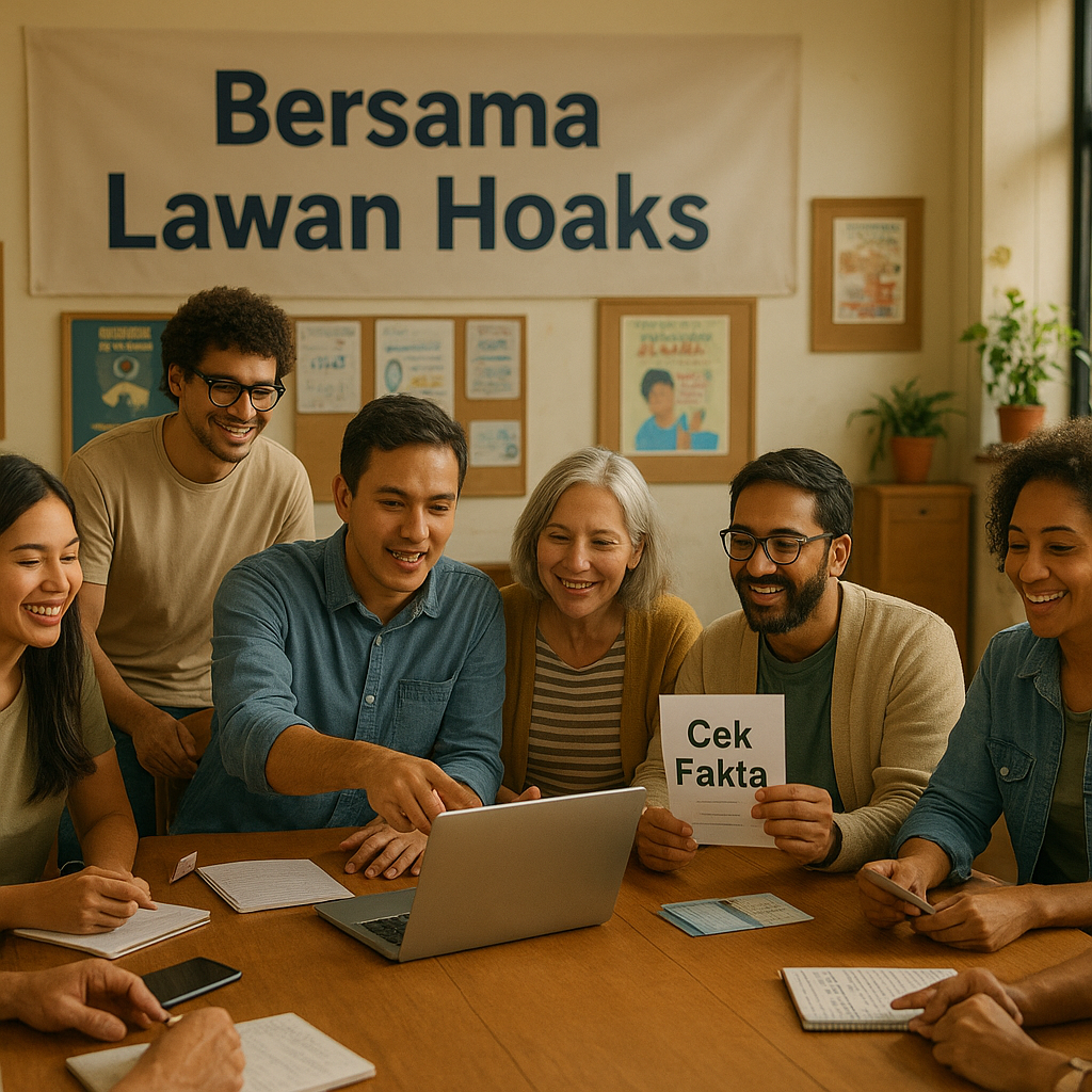 Bersama Lawan Hoaks: Relawan Literasi Digital di Tingkat Akar Rumput