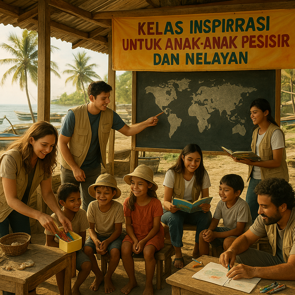 Kelas Inspirasi untuk Anak-anak Pesisir dan Nelayan