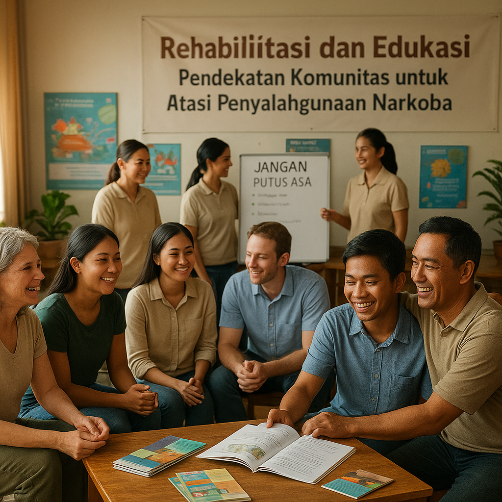 Rehabilitasi dan Edukasi: Pendekatan Komunitas untuk Atasi Penyalahgunaan Narkoba