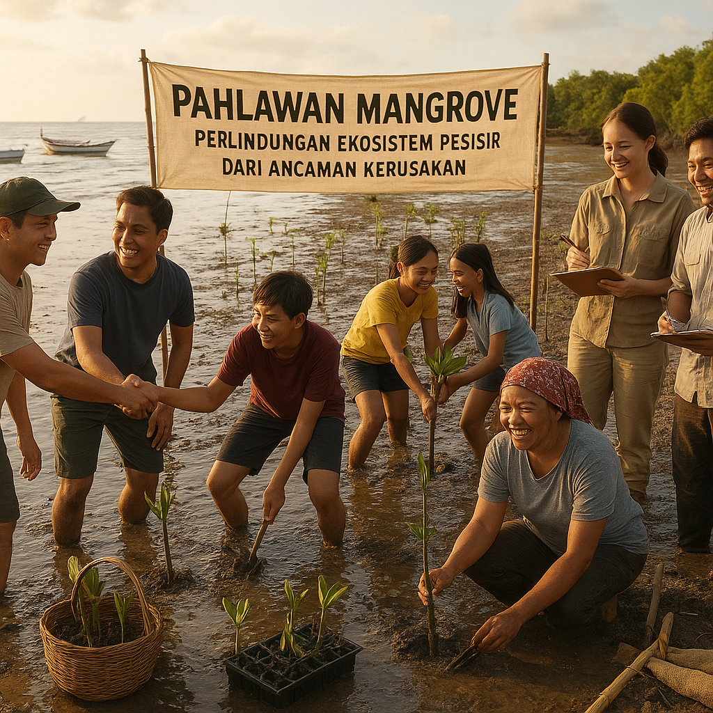 Pahlawan Mangrove: Perlindungan Ekosistem Pesisir dari Ancaman Kerusakan