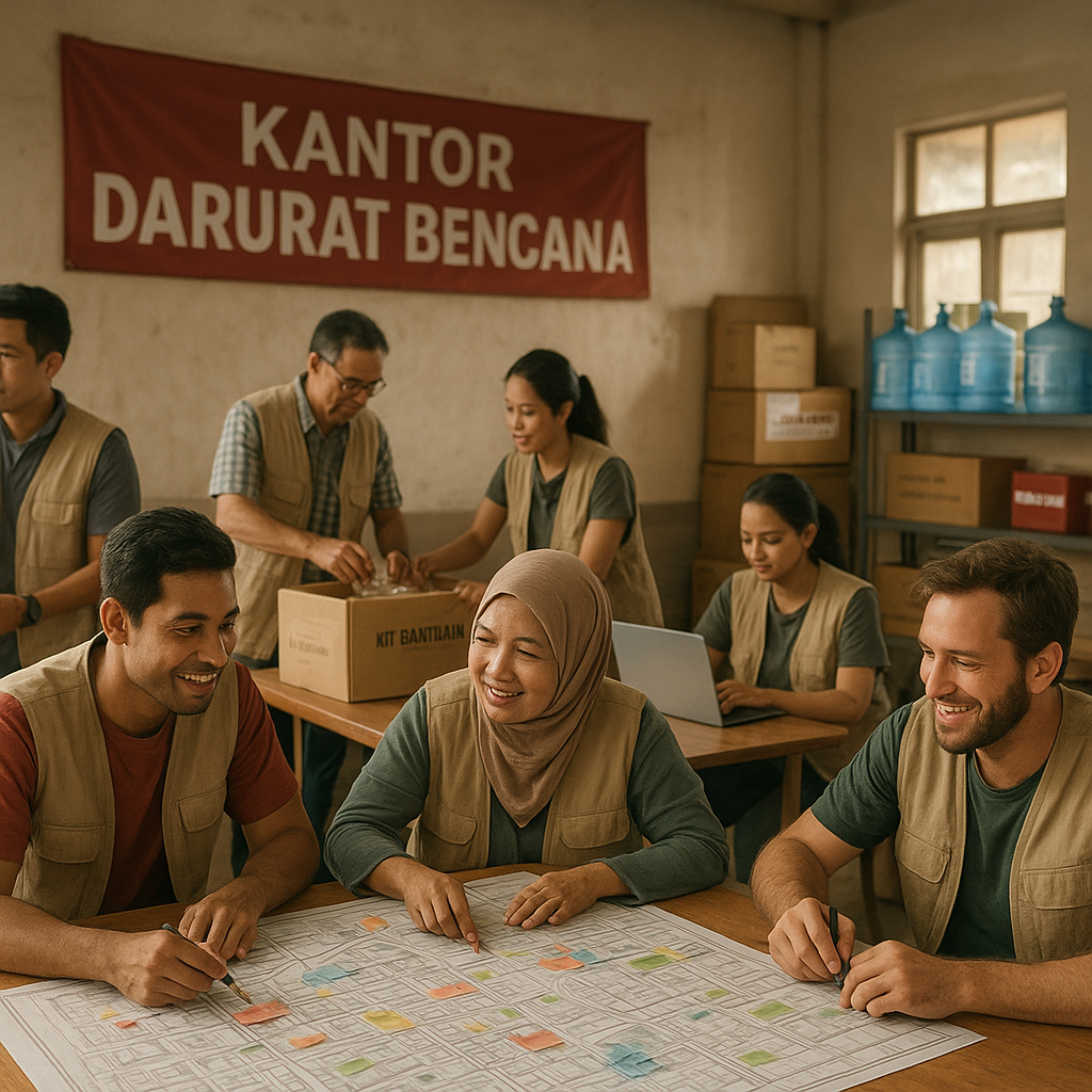 Kantor Darurat Bencana: Membangun Sistem Respons Komunitas yang Tangguh