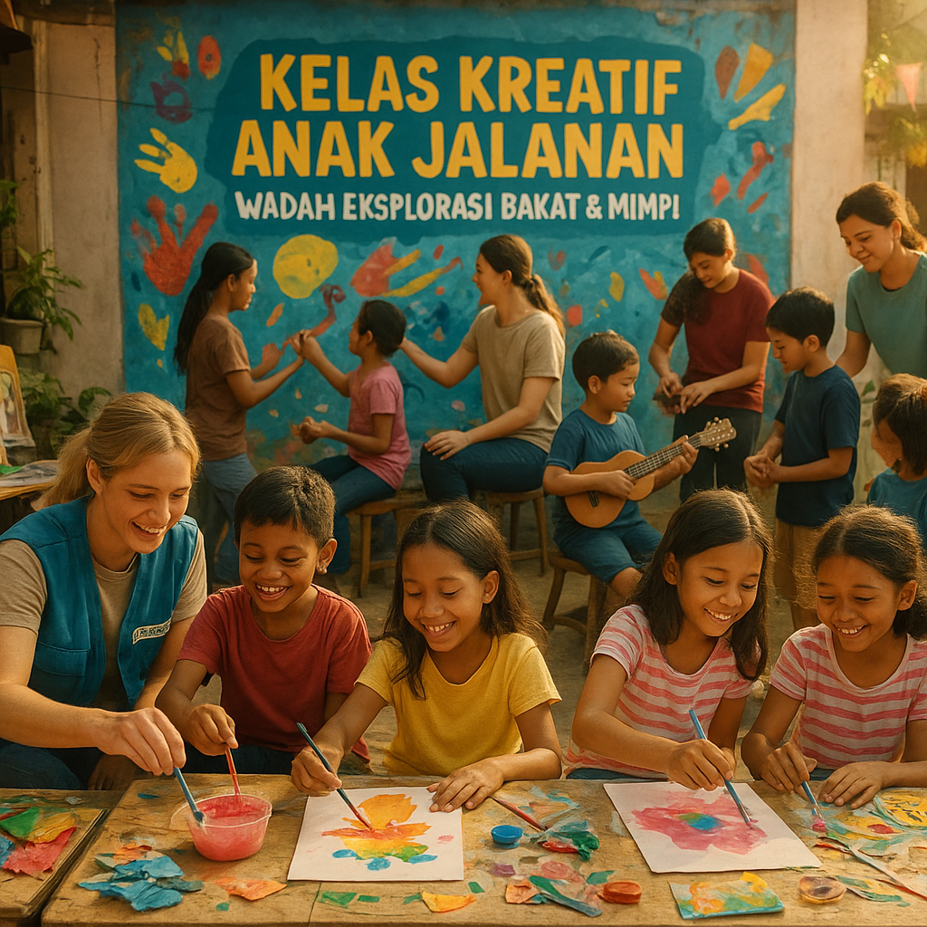 Kelas Kreatif Anak Jalanan: Wadah Eksplorasi Bakat & Mimpi