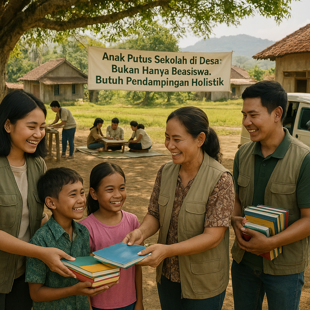 Anak Putus Sekolah di Desa: Bukan Hanya Beasiswa, Butuh Pendampingan Holistik