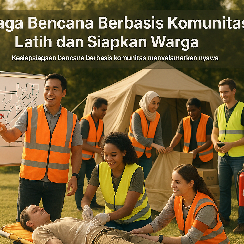 Siaga Bencana Berbasis Komunitas: Latih dan Siapkan Warga
