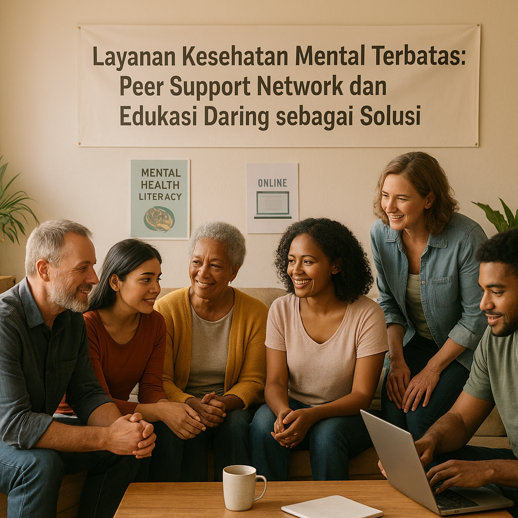 Layanan Kesehatan Mental Terbatas: Peer Support Network dan Edukasi Daring sebagai Solusi