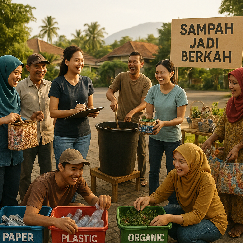 Sampah Jadi Berkah: Model Gotong Royong Pengelolaan Sampah Mandiri di Banyuwangi