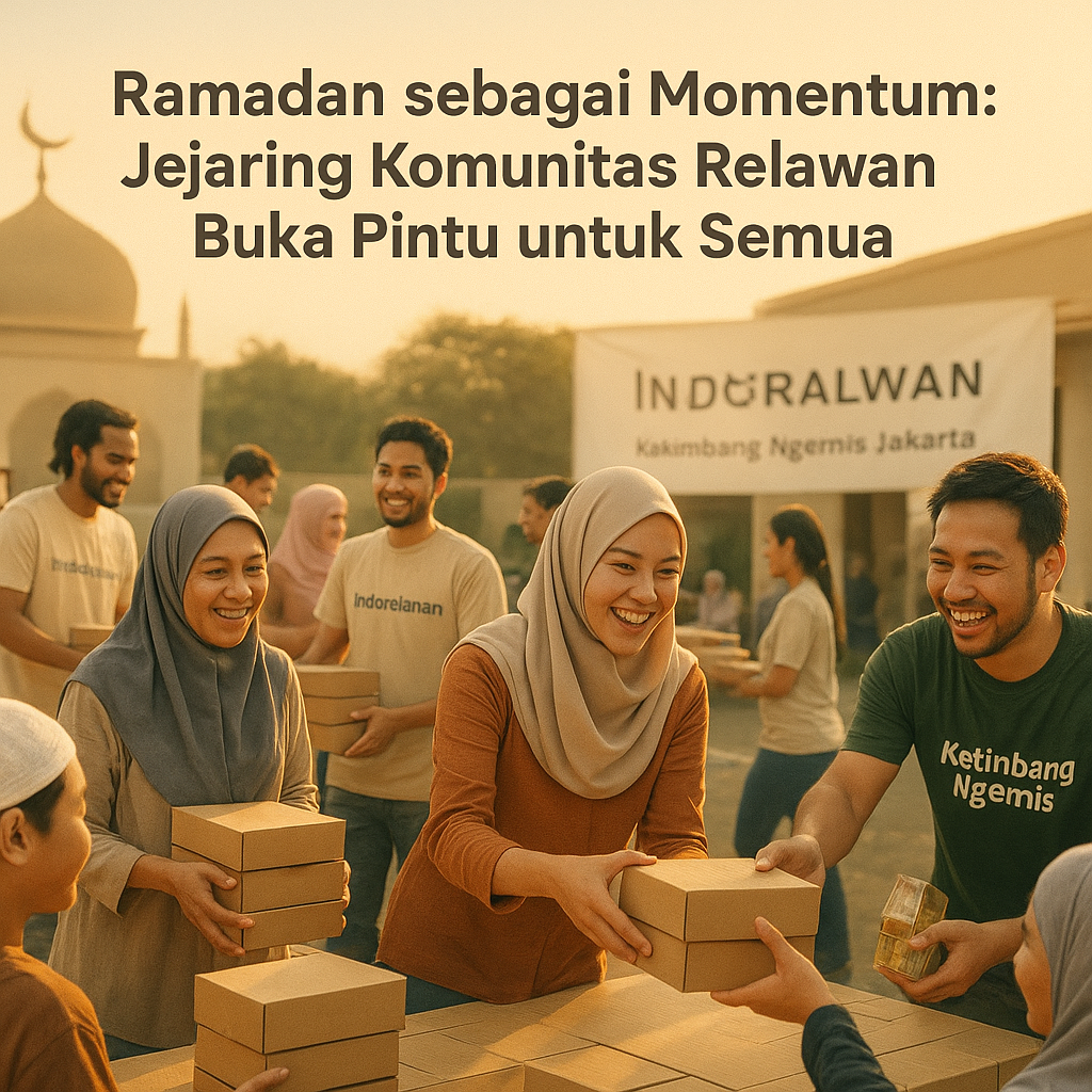 Ramadan sebagai Momentum: Jejaring Komunitas Relawan Buka Pintu untuk Semua