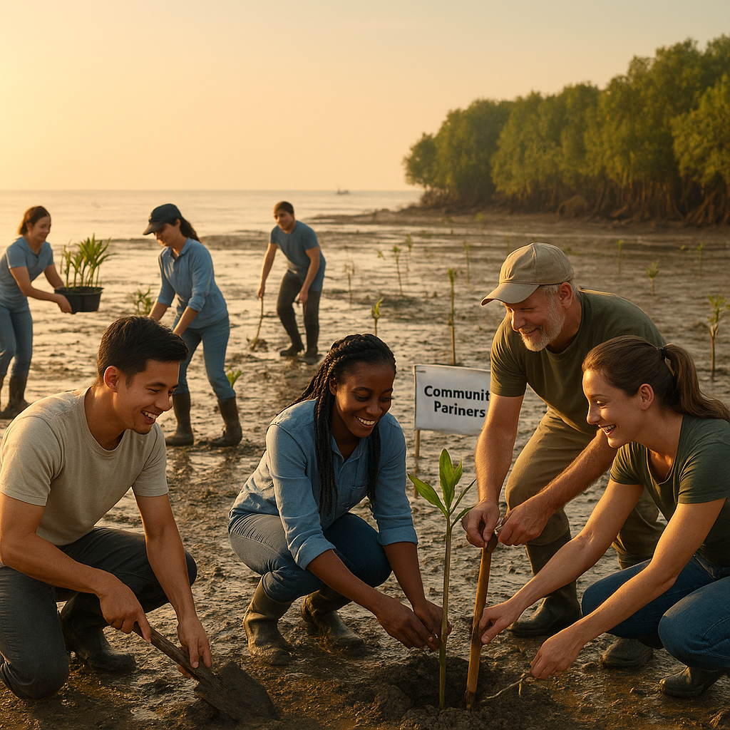 Tanam Harapan di Pesisir: Aksi Nyata Penanaman Mangrove untuk Lawan Abrasi