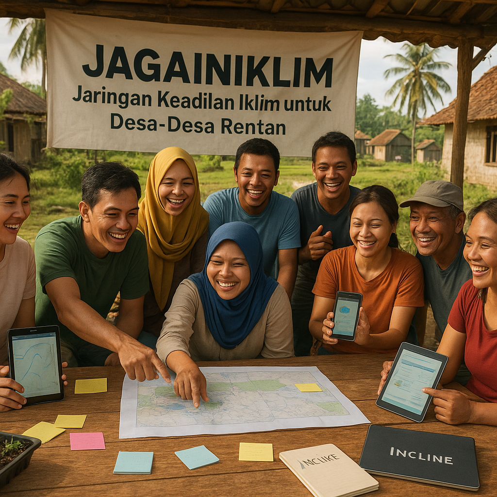 JAGAINIklim: Jaringan Keadilan Iklim untuk Desa-Desa Rentan