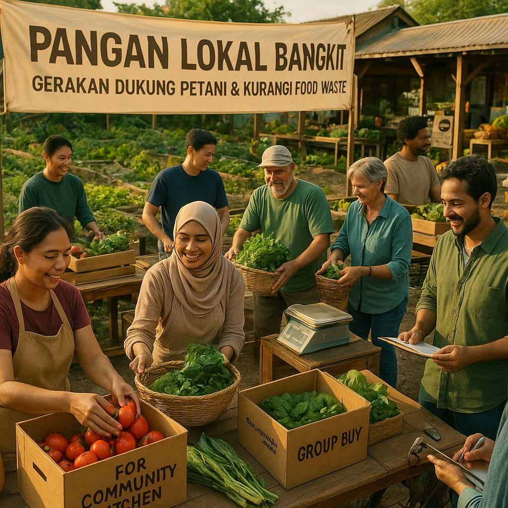 Pangan Lokal Bangkit: Gerakan Dukung Petani dan Kurangi Food Waste