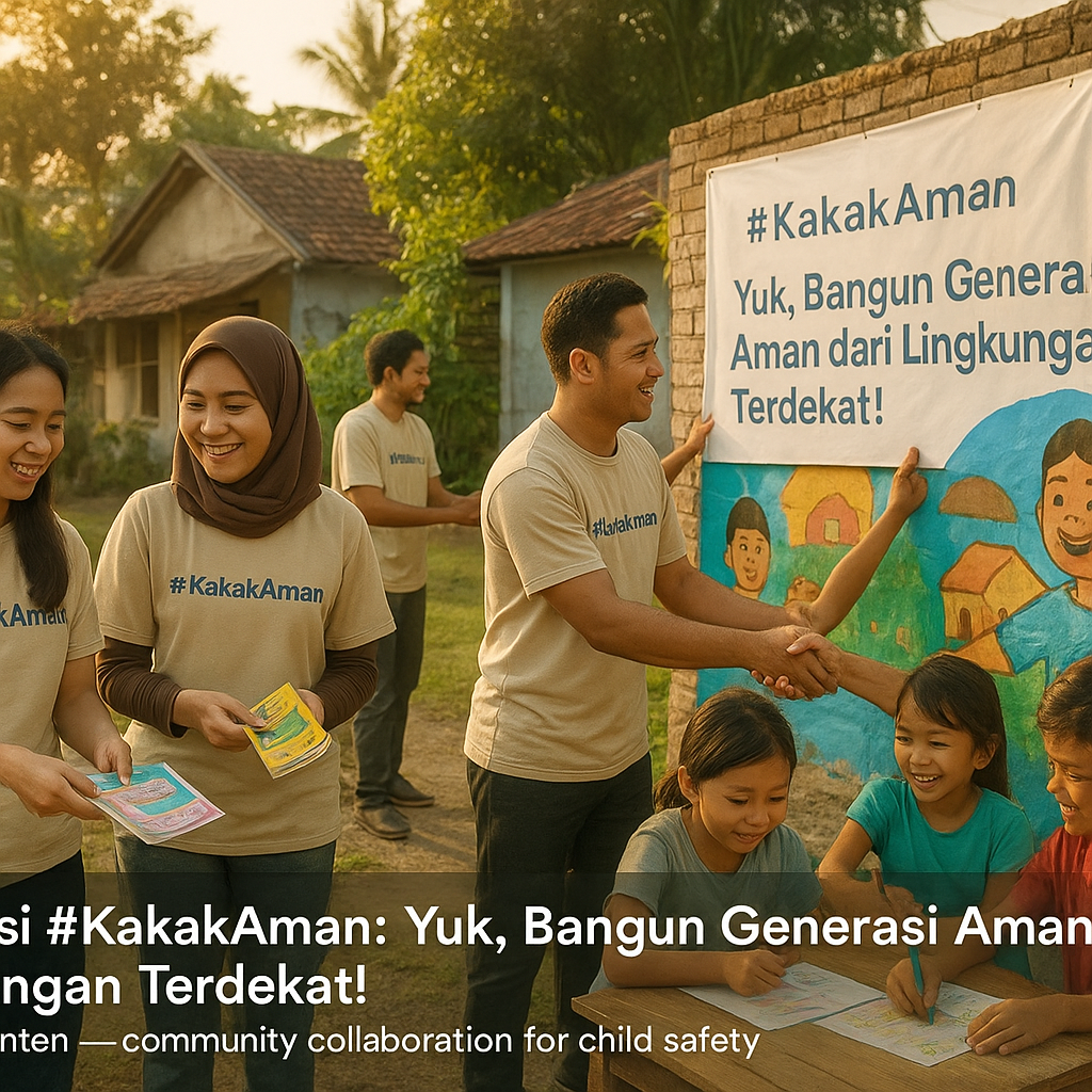 Inspirasi #KakakAman: Yuk, Bangun Generasi Aman dari Lingkungan Terdekat!