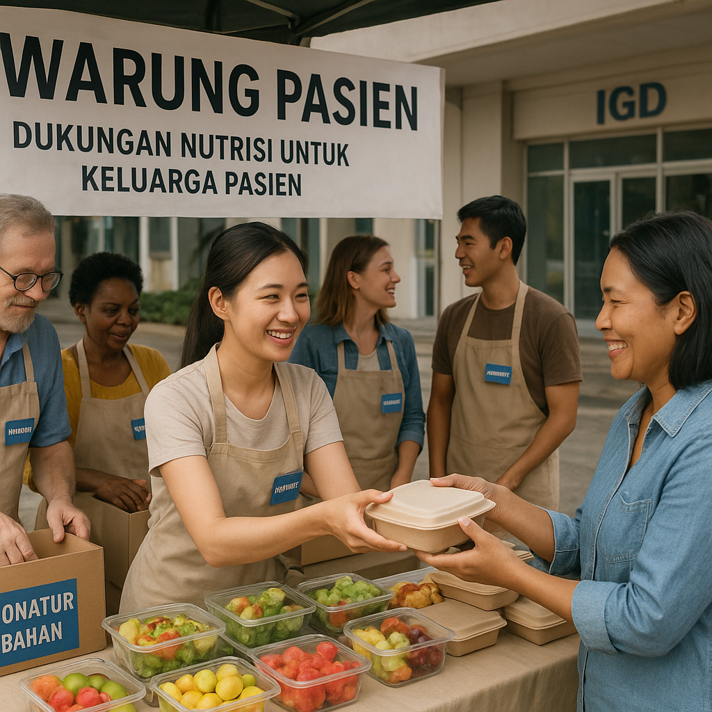 Warung Pasien: Dukungan Nutrisi untuk Keluarga Pasien di Rumah Sakit