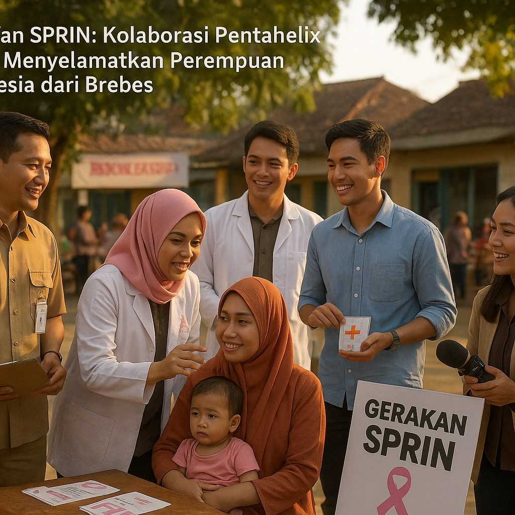 Gerakan SPRIN: Kolaborasi Pentahelix untuk Menyelamatkan Perempuan Indonesia dari Brebes