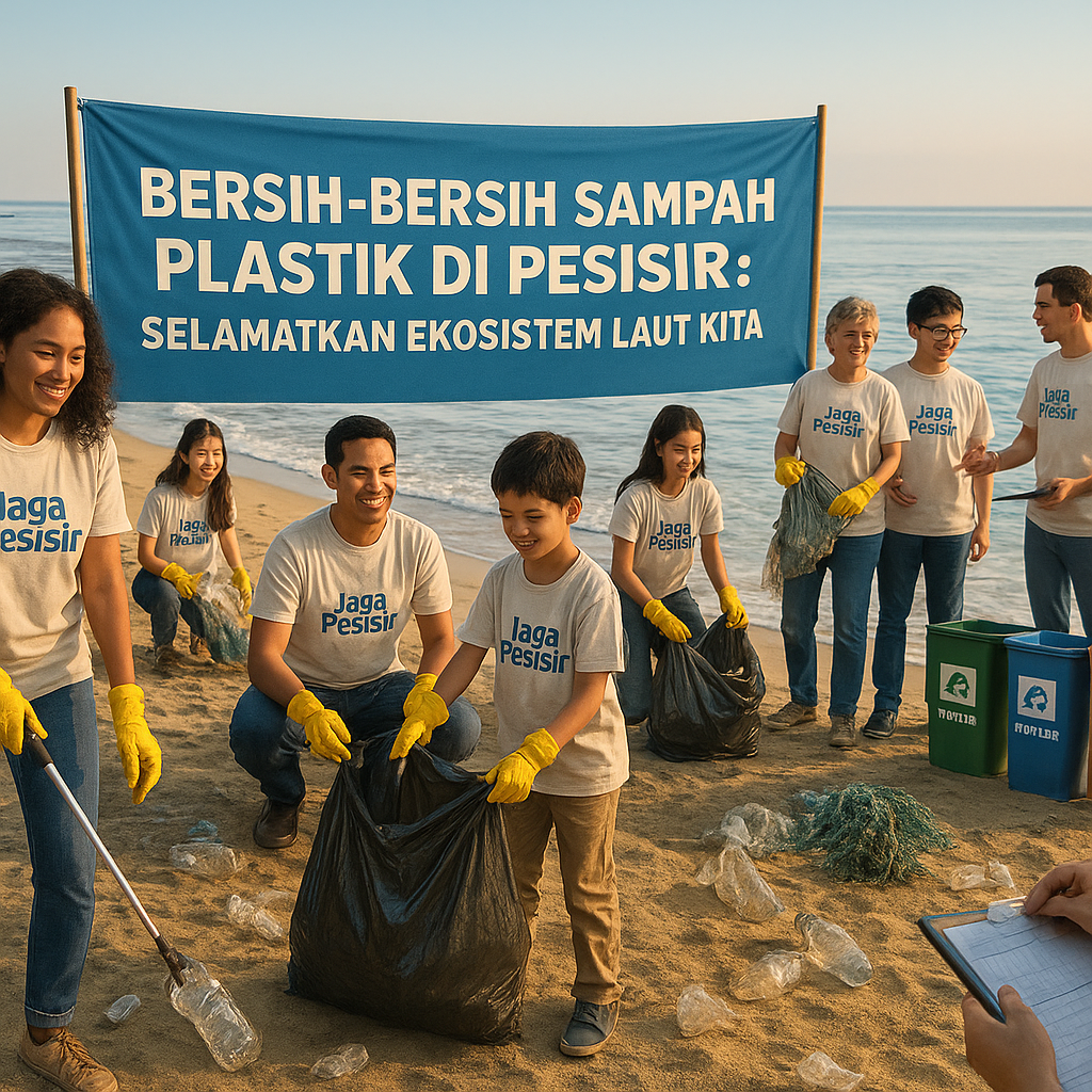 Bersih-Bersih Sampah Plastik di Pesisir: Selamatkan Ekosistem Laut Kita