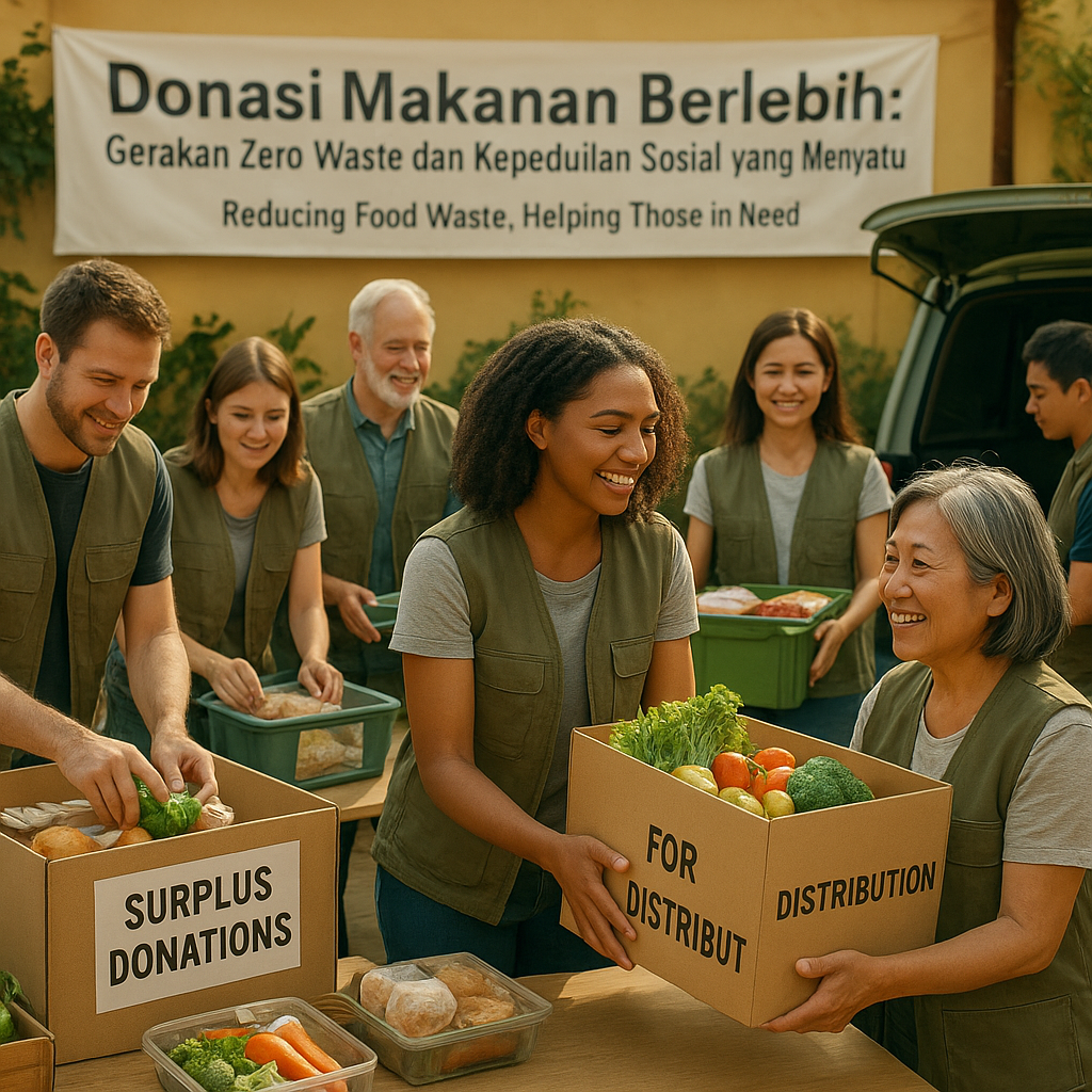 Donasi Makanan Berlebih: Gerakan Zero Waste dan Kepedulian Sosial yang Menyatu