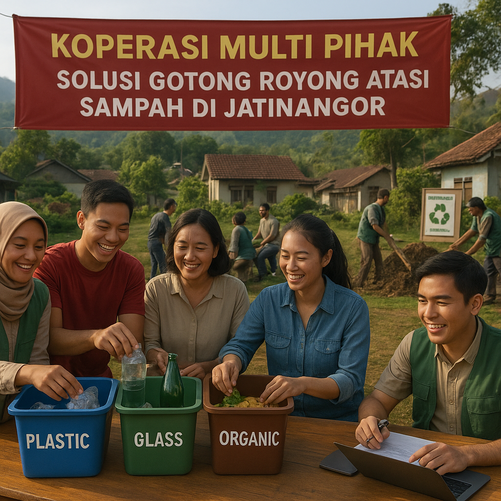 Koperasi Multi Pihak: Solusi Gotong Royong Atasi Sampah di Jatinangor
