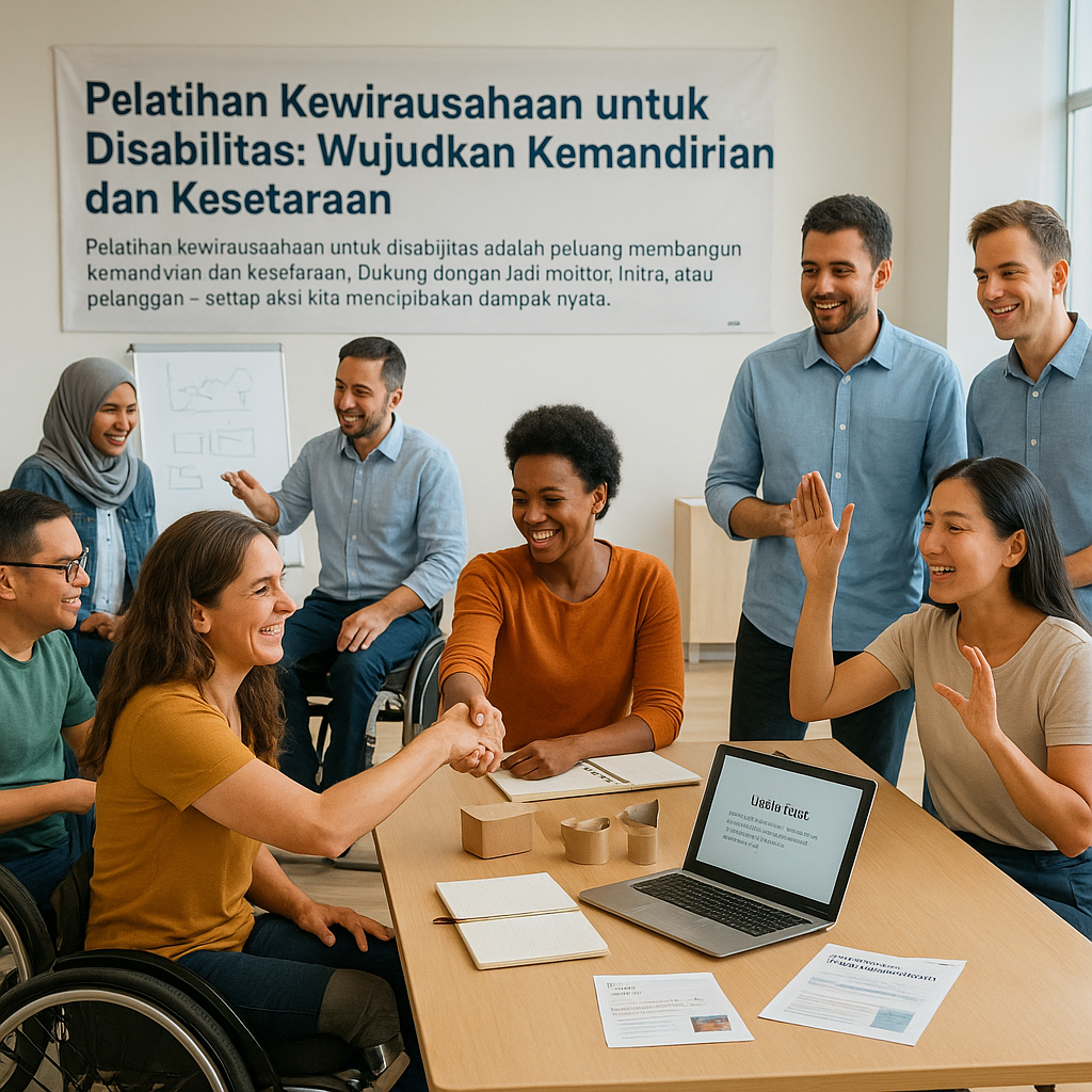 Pelatihan Kewirausahaan untuk Disabilitas: Wujudkan Kemandirian dan Kesetaraan