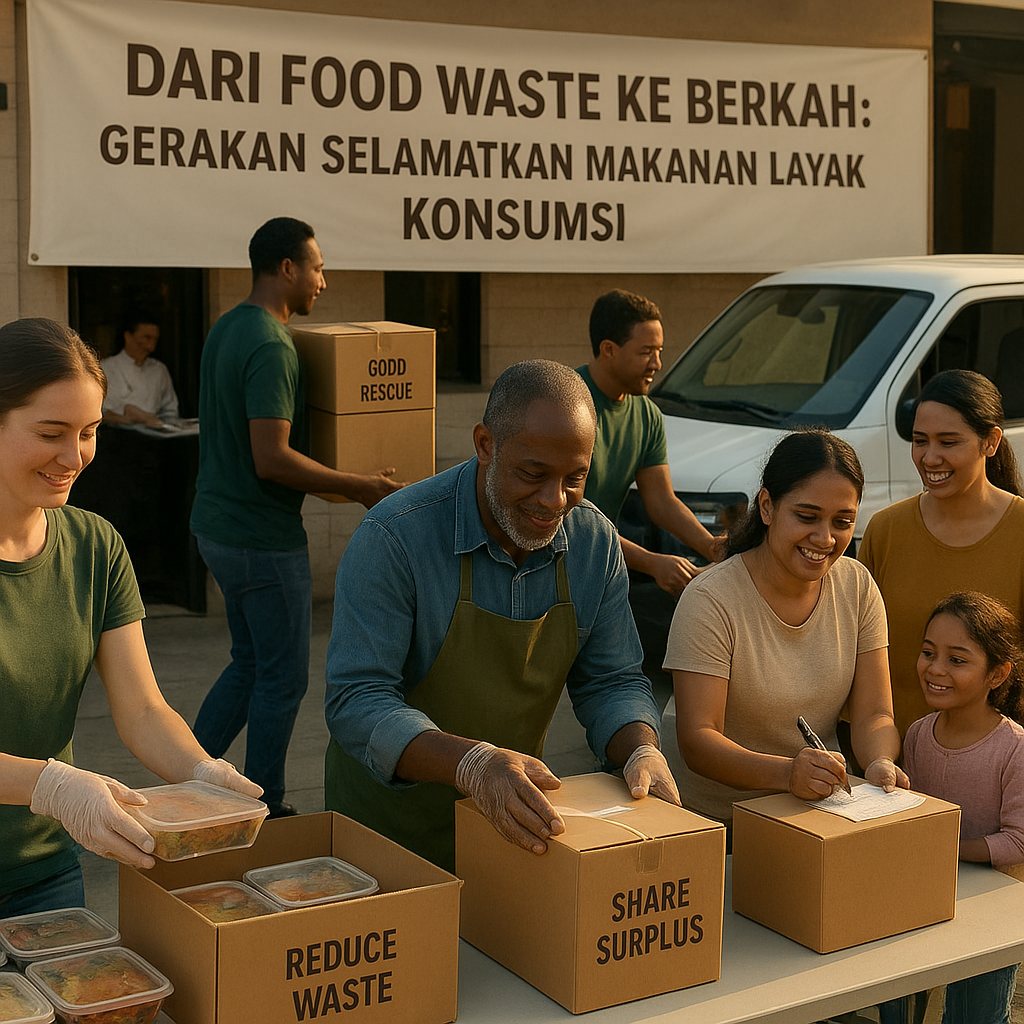 Dari Food Waste ke Berkah: Gerakan Selamatkan Makanan Layak Konsumsi
