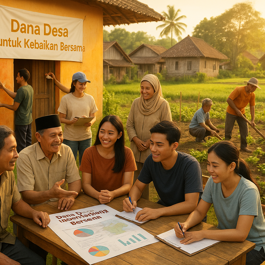 Dana Desa untuk Kebaikan Bersama: Kreatif Menggalang Sumber Daya Lokal