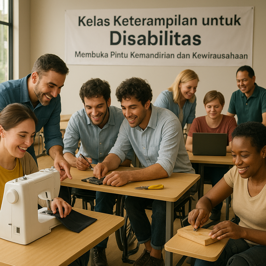 Kelas Keterampilan untuk Disabilitas: Membuka Pintu Kemandirian dan Kewirausahaan