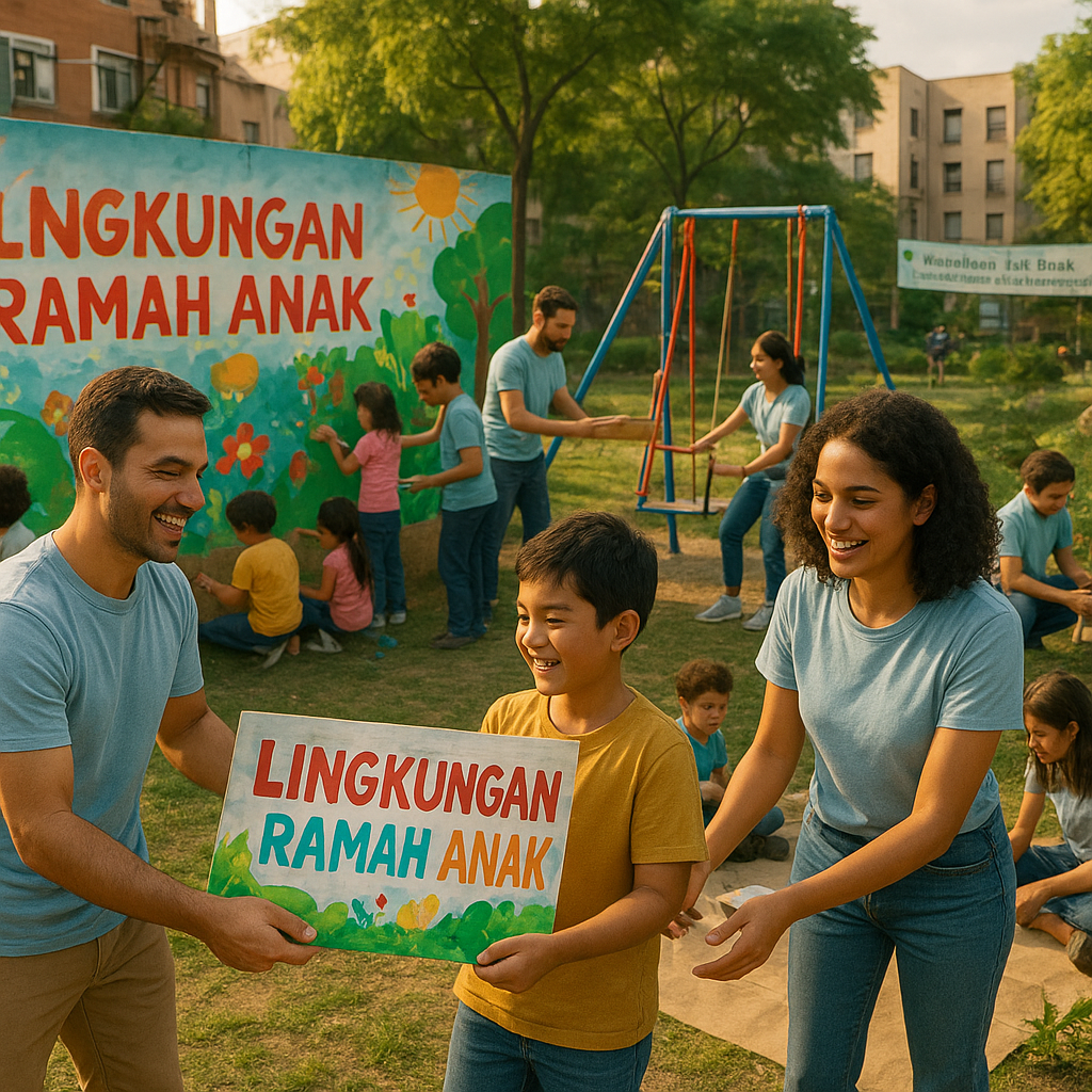 Lingkungan Ramah Anak: Wujudkan Hak Anak lewat Inisiatif Komunitas Perkotaan