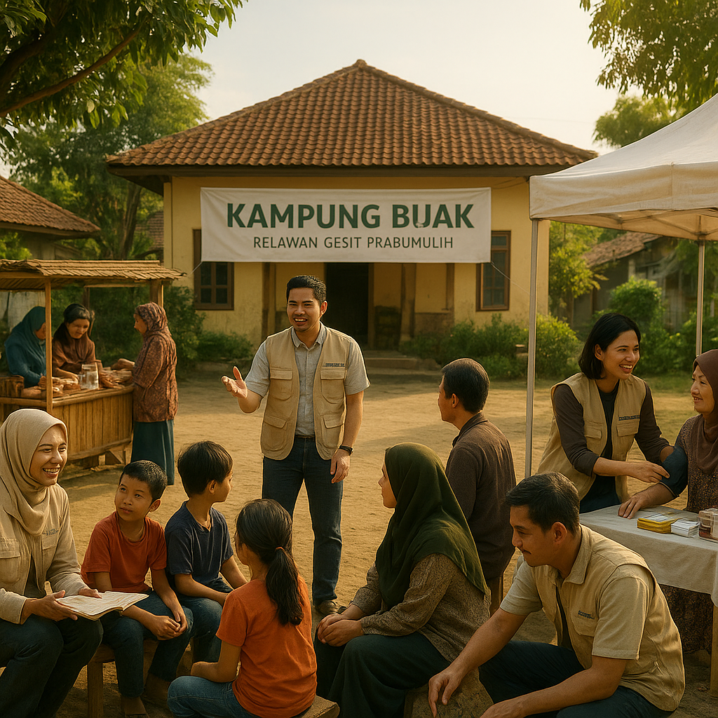 Kampung Bijak: Model Pemberdayaan Komunitas Terpadu dari Relawan Gesit Prabumulih