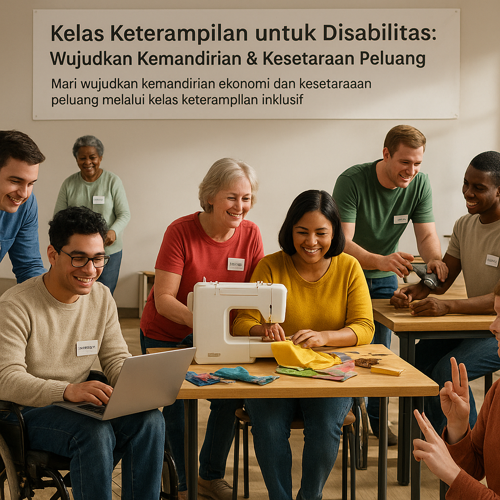 Kelas Keterampilan untuk Disabilitas: Wujudkan Kemandirian & Kesetaraan Peluang