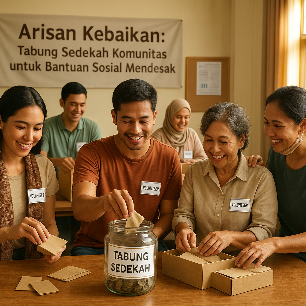 Arisan Kebaikan: Tabung Sedekah Komunitas untuk Bantuan Sosial Mendesak