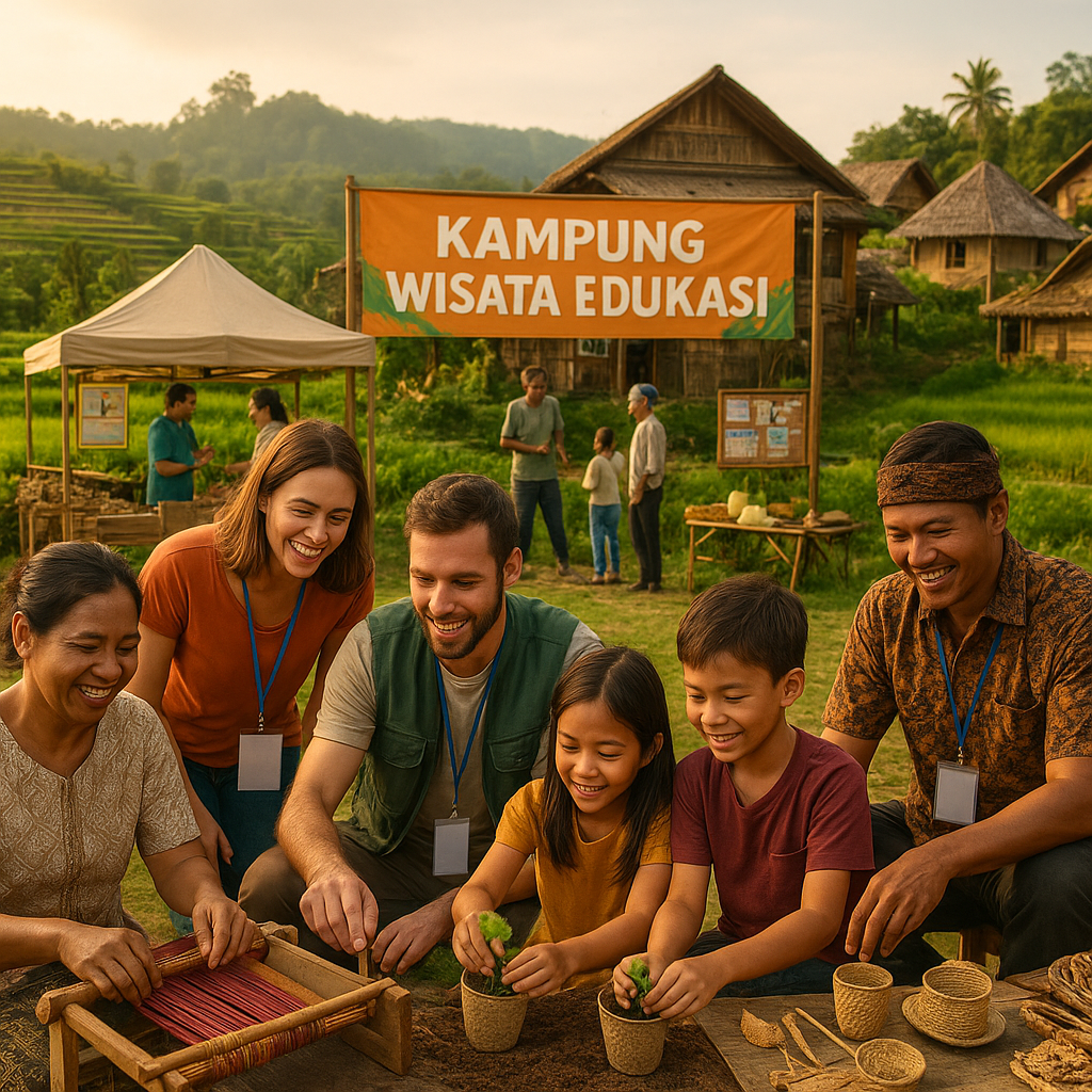 Kampung Wisata Edukasi: Angkat Potensi Lokal, Ciptakan Perekonomian Berkelanjutan