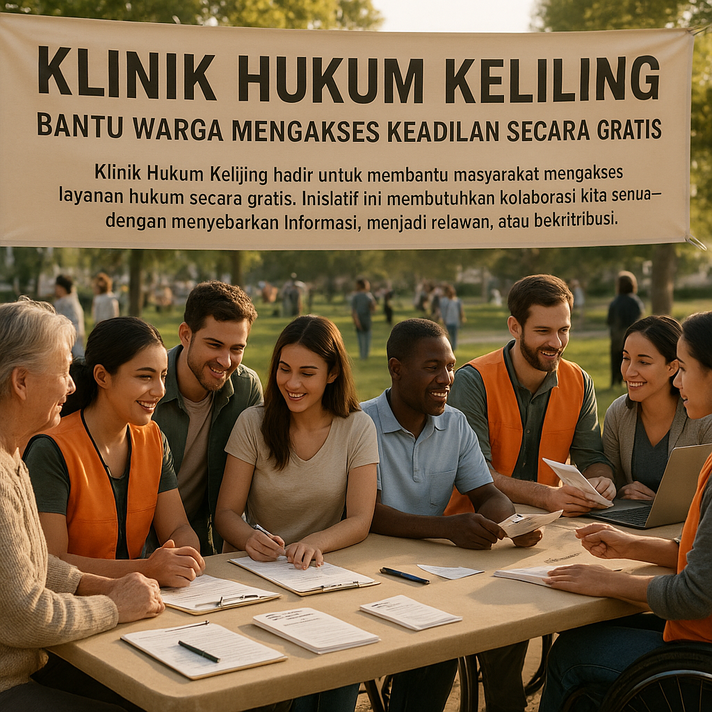 Klinik Hukum Keliling: Bantu Warga Mengakses Keadilan secara Gratis