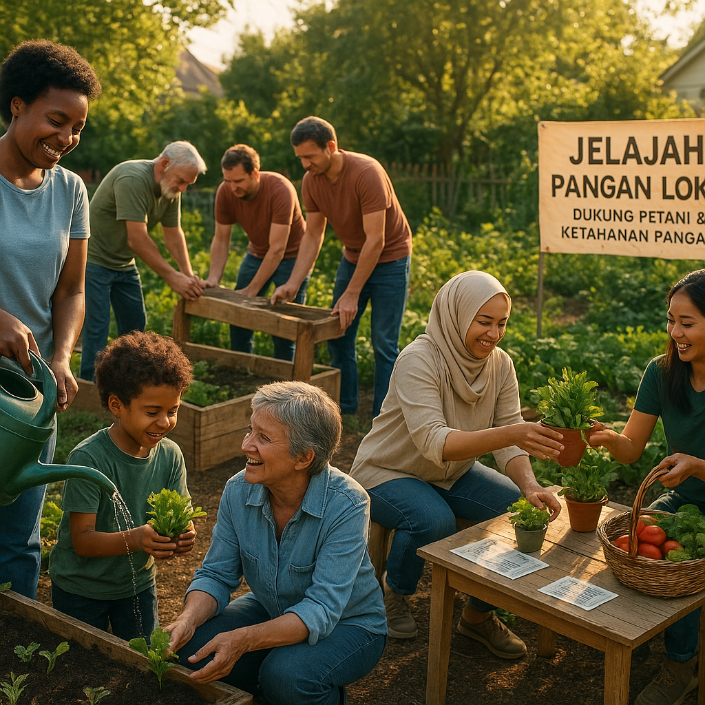 Jelajah Pangan Lokal: Gerakan Dukung Petani dan Ketahanan Pangan dari Halaman Sendiri
