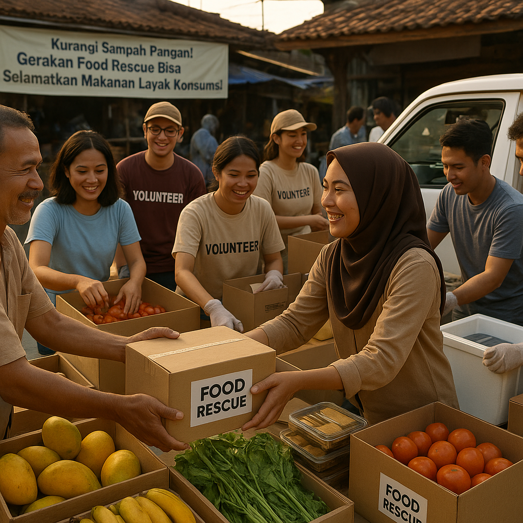 Kurangi Sampah Pangan! Gerakan Food Rescue Bisa Selamatkan Makanan Layak Konsumsi