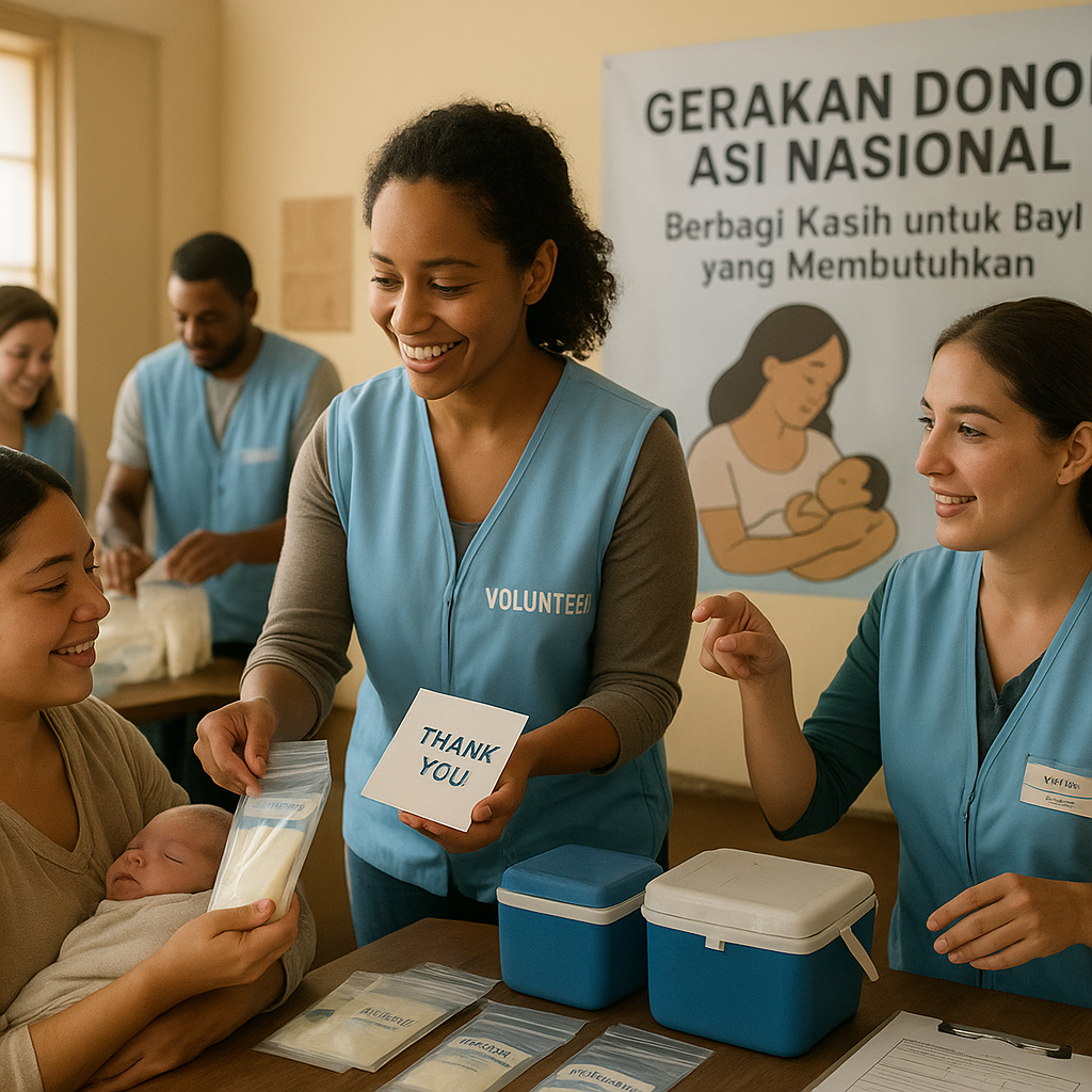Gerakan Donor ASI Nasional: Berbagi Kasih untuk Bayi yang Membutuhkan