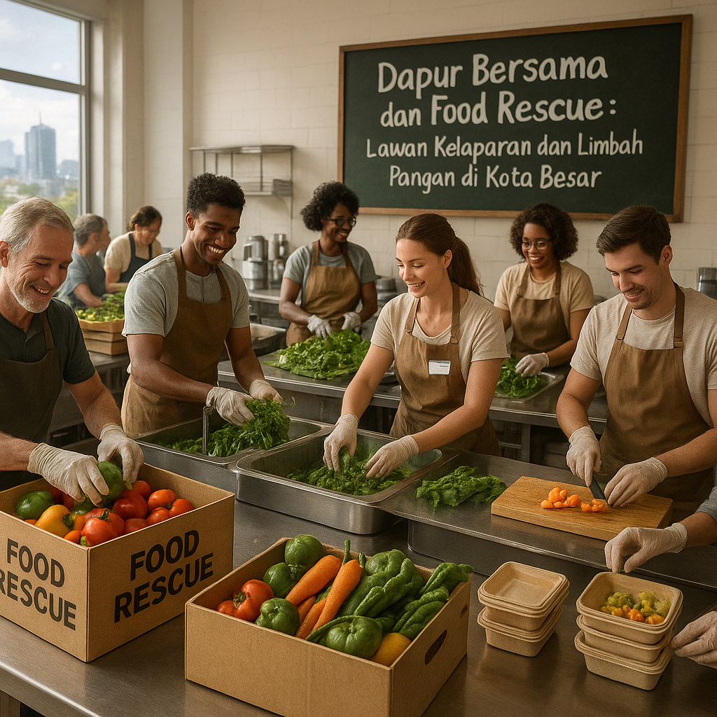 Dapur Bersama dan Food Rescue: Lawan Kelaparan dan Limbah Pangan di Kota Besar