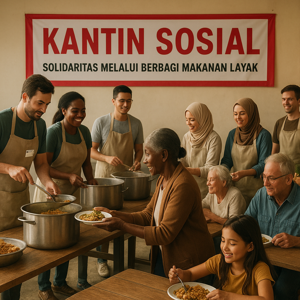 Kantin Sosial: Solidaritas melalui Berbagi Makanan Layak