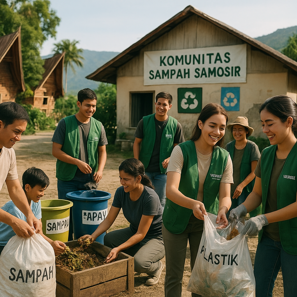 Tips Memulai Komunitas Sampah dari Nol: Kisah Samosir yang Ubah Desa Bersih & Sejahtera