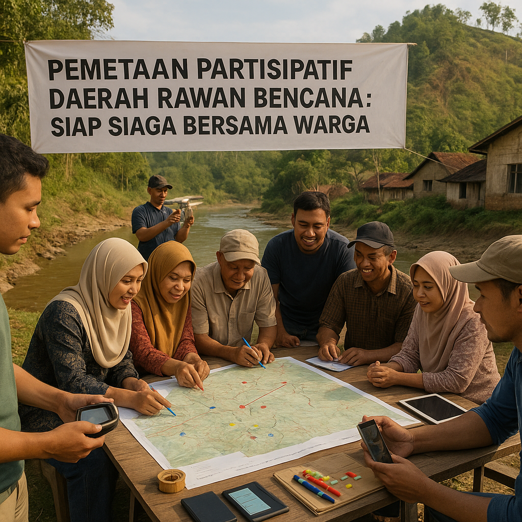 Pemetaan Partisipatif Daerah Rawan Bencana: Siap Siaga Bersama Warga
