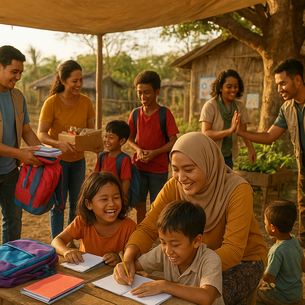 Bersatu Untuk Anak: Gerakan Komunitas Penuhi Hak Pendidikan dan Gizi di Wilayah 3T