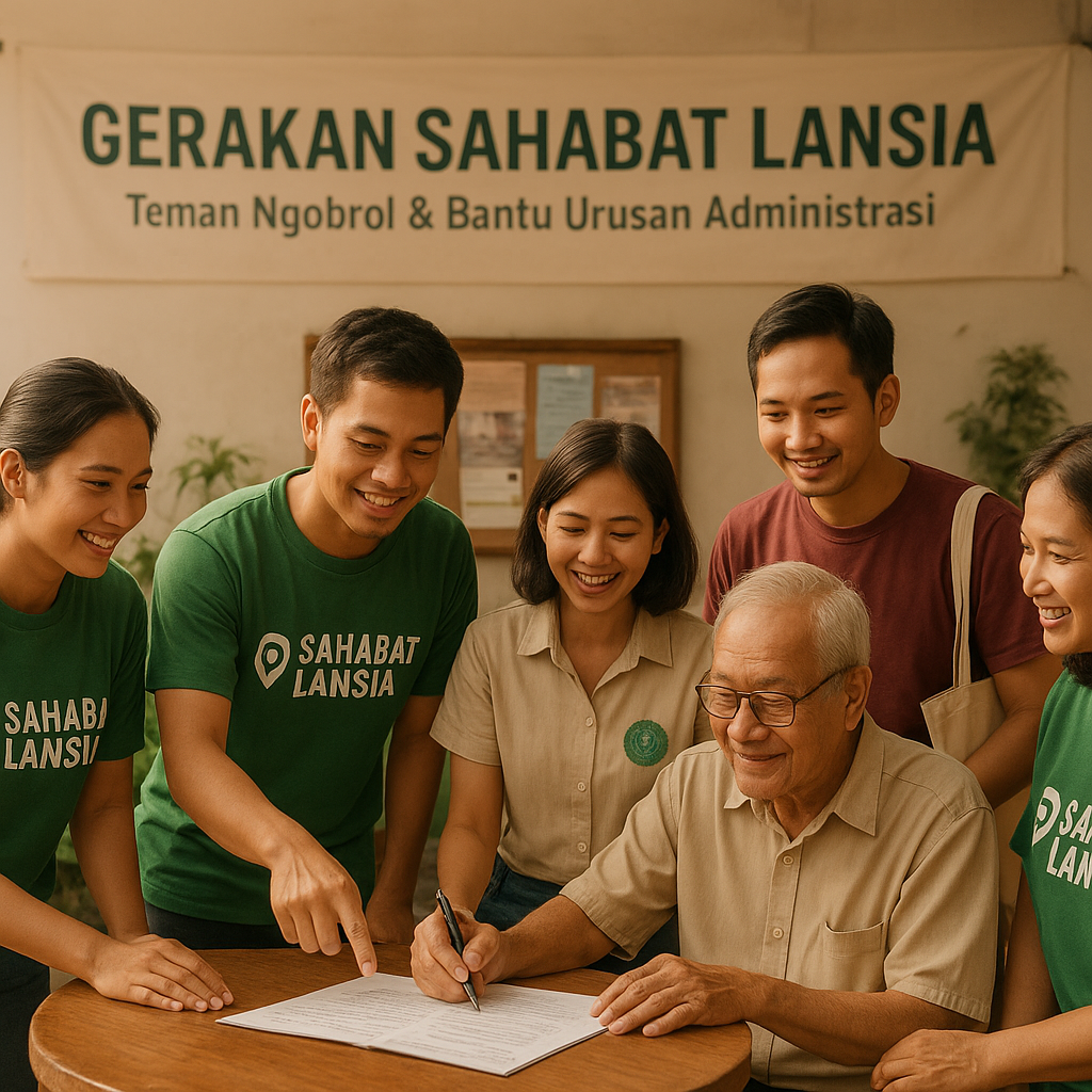 Lansia Solo Terancam Isolasi Sosial: Gerakan 'Sahabat Lansia' Butuh Teman Ngobrol dan Bantu Urusan Administrasi