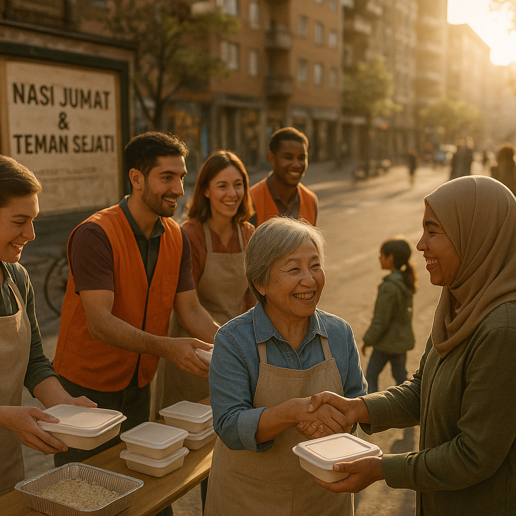 Nasi Jumat & Teman Sejati: Gerakan Kecil Tolong-Menolong di Perkotaan