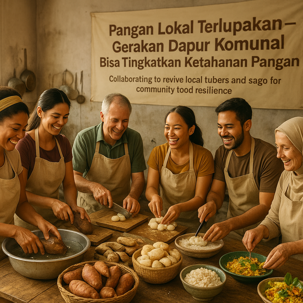 Pangan Lokal Terlupakan, Gerakan Dapur Komunal Bisa Tingkatkan Ketahanan Pangan