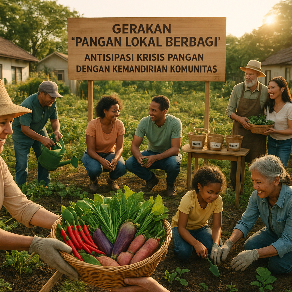 Gerakan "Pangan Lokal Berbagi": Antisipasi Krisis Pangan dengan Kemandirian Komunitas