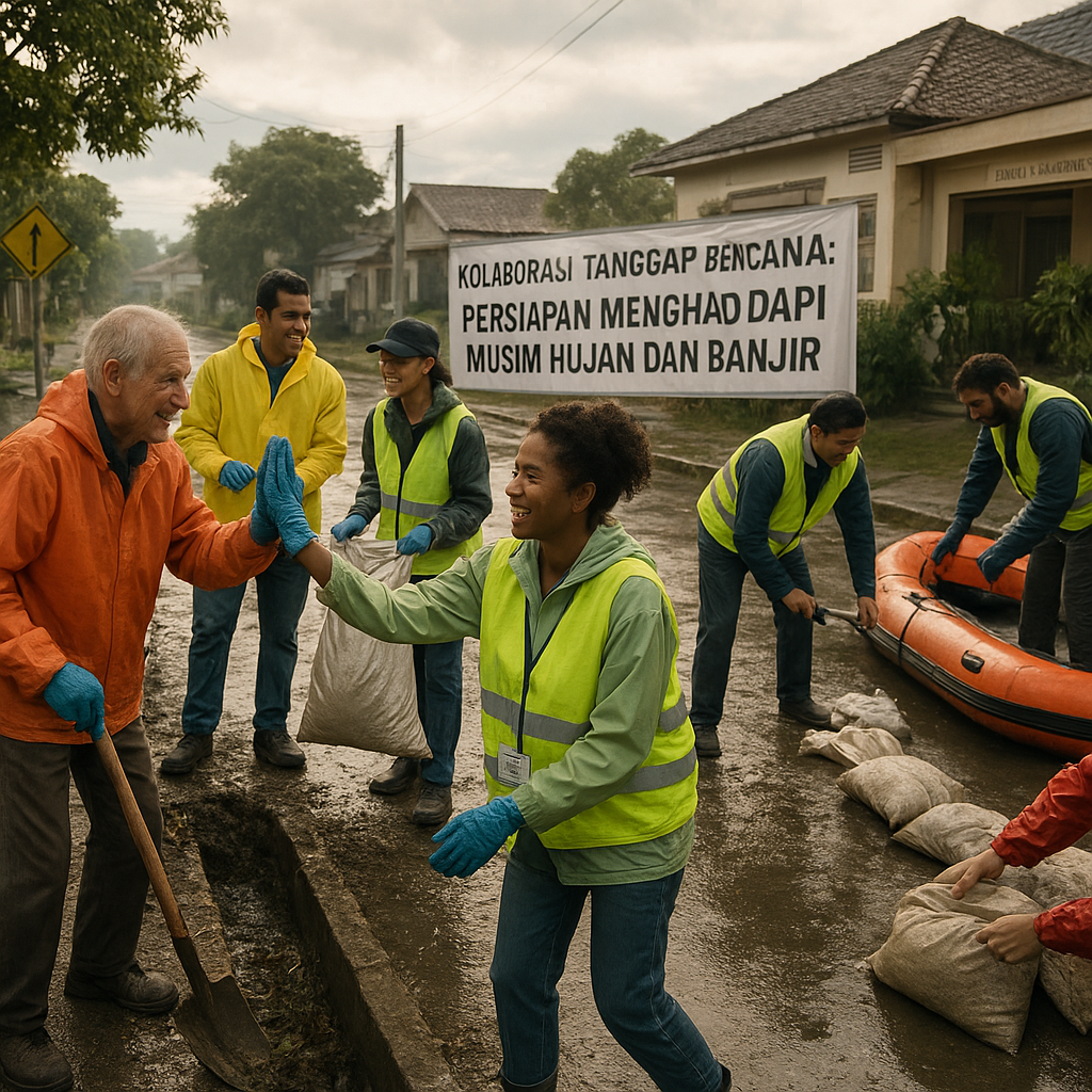 Kolaborasi Tanggap Bencana: Persiapan Menghadapi Musim Hujan dan Banjir